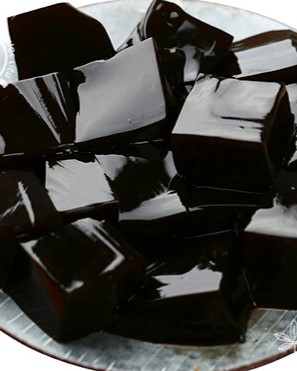 Grass jelly powder