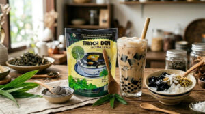Bột sương sáo chất lượng cao dùng cho trà sữa và chè