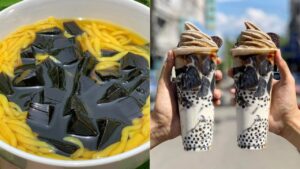 Ứng dụng bột sương sáo trong trà sữa và chè